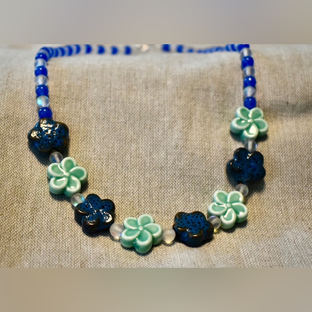 Handmade necklace.